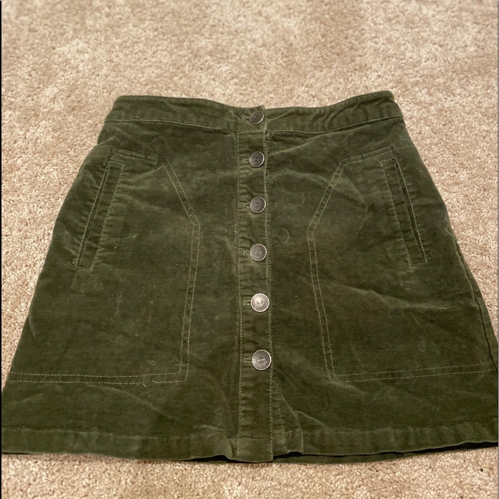 Button up Forever 21 Skirt